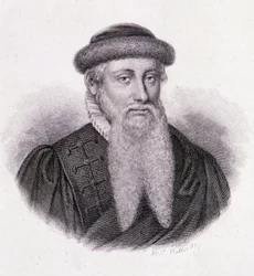Portret van Gutenberg - in 
