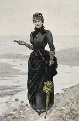 Portret van Gyp (Sibylle Gabrielle Marie Antoinette Riquetti de Mirabeau, Gravin van Martel de Janville) (1849-1932), Franse schrijfster