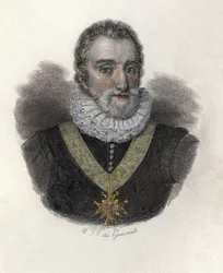 Portret van Hendrik IV (1553-1610), koning van Frankrijk (1589-1610) en Navarra (1572-1610). In 