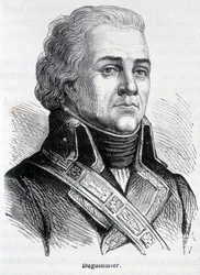 Portret van Jacques François Coquille dit Dugommier, Franse generaal (1738 -1794) - in 