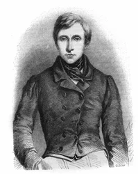 Portret van Jean Auguste Pelage Brizeux (1803-1858), Franse dichter