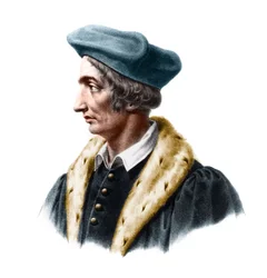 Portret van Jean Fernel (1497-1558), Franse arts, astronoom en wiskundige