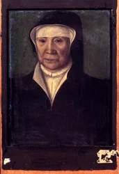 Portret van Jeanne van Navarra (1273-1305), koningin van Frankrijk