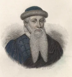 Portret van Johannes Gensfleisch, alias Gutenberg