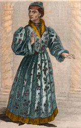 Portret van Jan zonder Vrees (1371-1419), Hertog van Bourgondië.