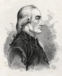 Portret van Joseph Black (1761 - 1799), Britse natuurkundige en chemicus (ontdekking van magnesia) - in 