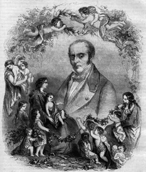 Portret van Louis Benoit Guersant (1777-1848), Franse arts