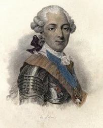 Portret van Louis Jean Marie de Bourbon, Hertog van Penthievre (1725-1793), grootadmiraal en Franse mecenas. in “Portretten van Nuttige Mannen”