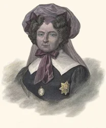 Portret van Maria Federovna, Prinses van Württemberg (1759-1828), Keizerin van Rusland. In 