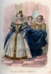 Portret van Marie de Medici (1575-1642)