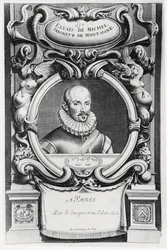 Portret van Michel de Montaigne