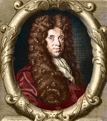 Portret van Nehemiah Grew (1641-1721), Engelse botanicus