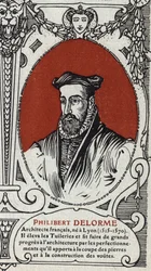 Portret van Philibert Delorme, Frans architect