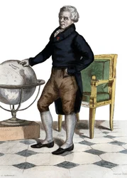 Portret van Pierre Simon, markies de Laplace, Franse wiskundige en astronoom