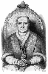 Portret van paus Gregorius XVI (Bartolomeo Alberto Cappellari)
