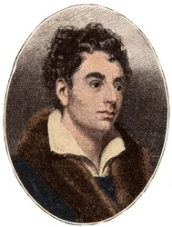 Portret van Robert Southey, Engelse dichter van de Romantische school.