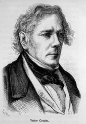 Portret van Victor Cousin (1792 - 1867), Franse filosoof - in "L
