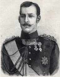 Portret van de Kroonprins van Griekenland (die George I van Griekenland werd)