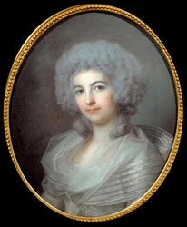 Portret van de vrouw van Pierre Choderlos de Laclos