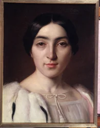 Portret vermoedelijk van Adèle Hugo (1830-1915)