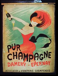 Poster voor Pure Champagne, uit Damery, Epernay
