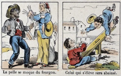 Spreekwoord in het beeld van Epinal: 