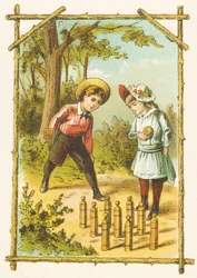 Q: Wanneer Quantin en Quirine de school verlieten, hebben ze plezier met bowlen