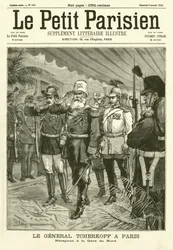 Ontvangst Van De Russische Generaal Chertkov Op Het Gare Du Nord, Parijs