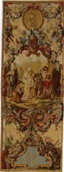 Regence Gobelins wandtapijt met het verhaal van Don Quichot