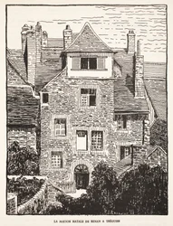 Geboorteplaats van Renan in Treguier