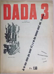 Revue Dada nr. 3, december 1918