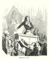 Robespierre beschuldigd