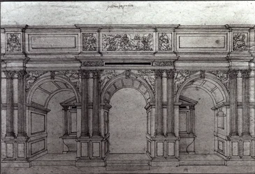 Roodscherm van de kerk Saint-Germain-l