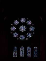 Roosvenster, ca. 1220