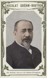 Rouvier, minister van Buitenlandse Zaken