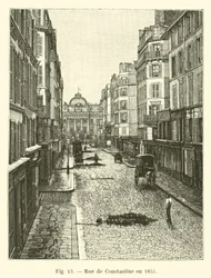 Rue de Constantine in 1855