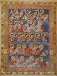 Sacramentarium van Saint-Denis, Frankrijk, 9e eeuw