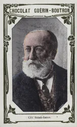 Saint-Saens (gekleurd foto)