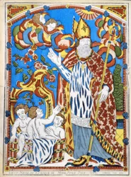 Sint Nicolaas, Bisschop van Myra, bid voor ons.