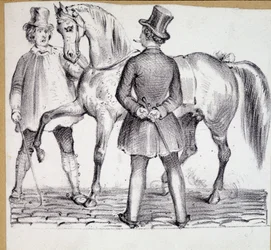 Verkoop van een paard (make-up en klant)
