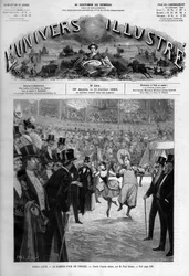 Zaterdagavond in het circus in Parijs