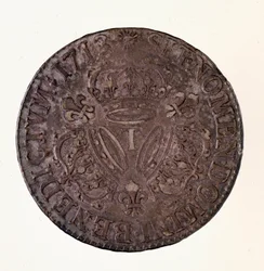 Zilveren Franse ecu, regering van koning Lodewijk XIV (1643-1715)