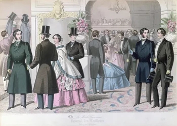 Soiree Mondaine, 1858