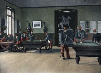 Speciale militaire school van Saint-Cyr (Saint Cyr), interne dienst: Speelkamer