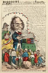 Toespraak van de leraar van Grenouilly sur Nefles tijdens de prijsuitreiking