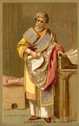 Sint Gregorius van Tours, Frankische bisschop en historicus