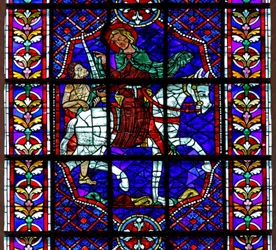 St. Martinus - deelt zijn mantel