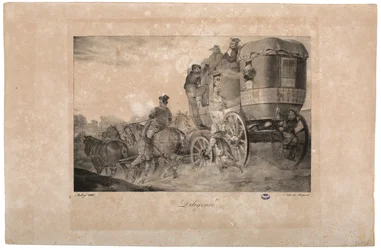 Postkoets, 1823