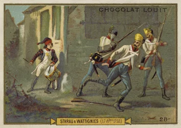 Sthrau bij de Slag van Wattignies, Franse Revolutionaire Oorlogen, 17 oktober 1793