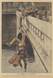 Zelfmoordpoging in Parijs